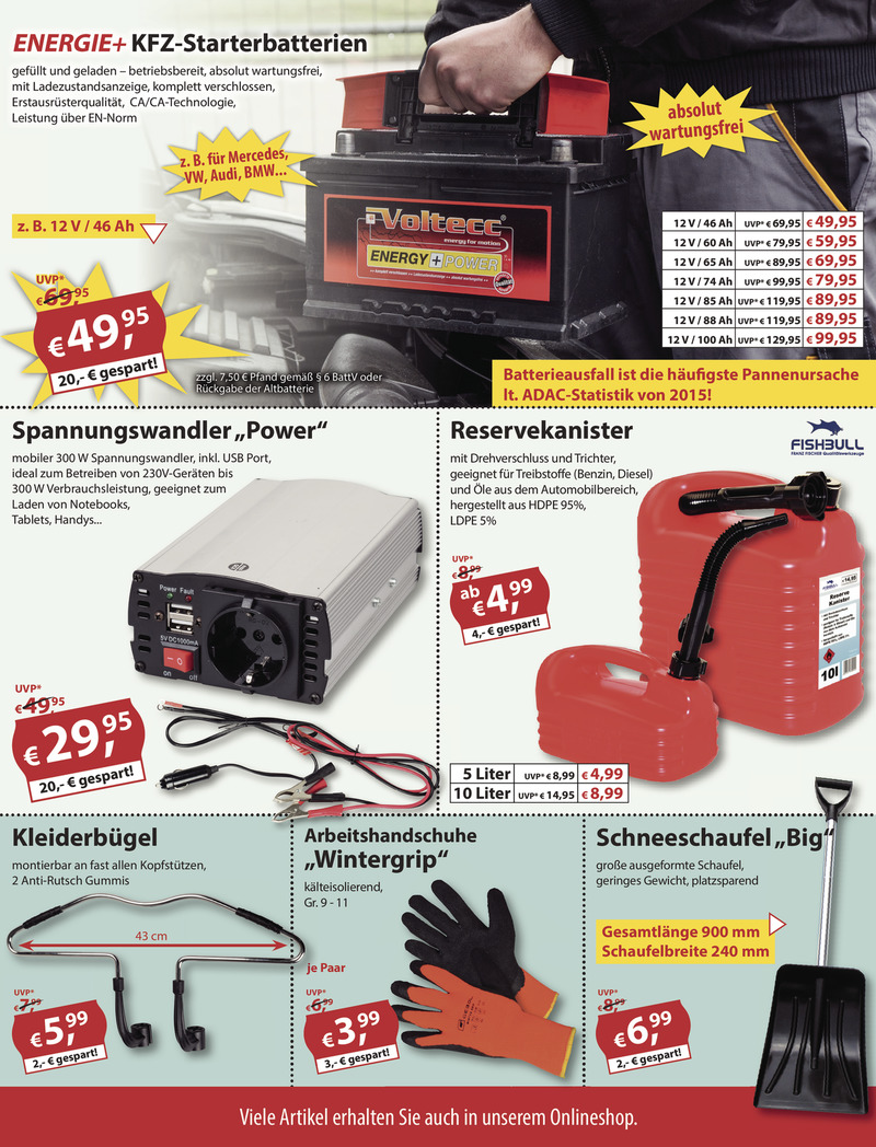 Alle Sonderpreis Baumarkt Prospekte online finden!