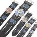 Modische Tattoo-Armbanduhr