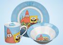 SPONGEBOB 3-teiliges Fr&uuml;hst&uuml;cks-Set