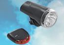 STREETCOACH LED-Fahrradleuchten-Set