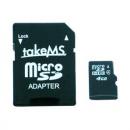 takeMS  Micro SDHC-Speicherkarte 4GB