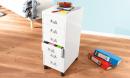  UNITED OFFICE Rollcontainer mit 6 Schubladen