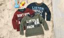  LUPILU Kleinkinder-Langarmshirt f&uuml;r Jungen