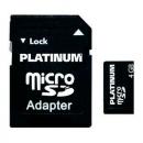 Platinum  4GB Mirco SDHC Card inkl. Adapter