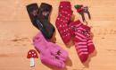  LUPILU 2 Paar Kleinkinder-ABS-Pl&uuml;schsocken f&uuml;r M&auml;dchen