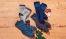  LUPILU 2 Paar Kleinkinder-ABS-Pl&uuml;schsocken f&uuml;r Jungen
