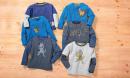  LUPILU 3 Kleinkinder-Langarmshirts f&uuml;r Jungen