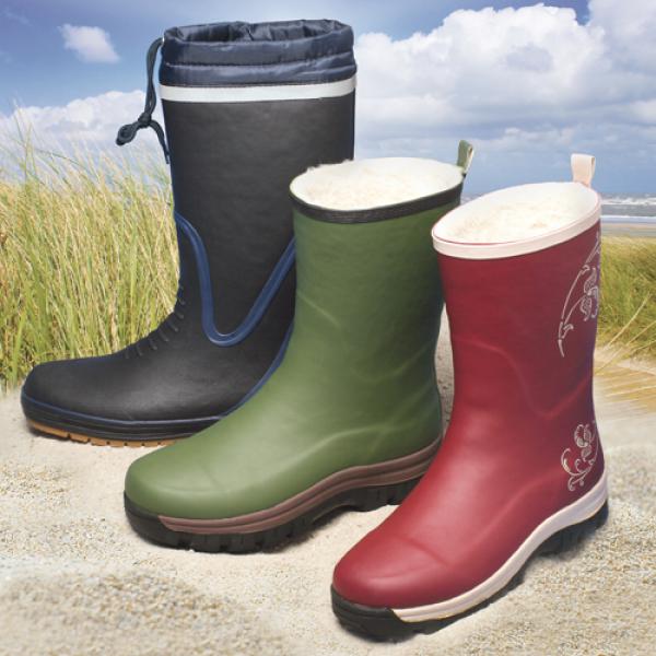 Gummistiefel gefüttert von Aldi Nord ansehen!