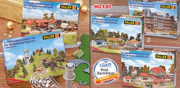 FALLER Gebäudebausätze H0 für Modelleisenbahnen von Aldi Süd ansehen!
