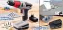 KING CRAFT&reg; 14,4 V Li-Ion-Akku-Bohrschrauber