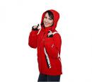 KAMO Ski-Funktionsjacke Damen, rot-wei&szlig;, Gr. M