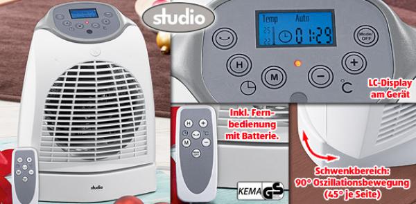 STUDIO® Heizlüfter von Aldi Süd ansehen!
