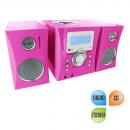 bigben Kinder Stereo- Musikanlage in Pink