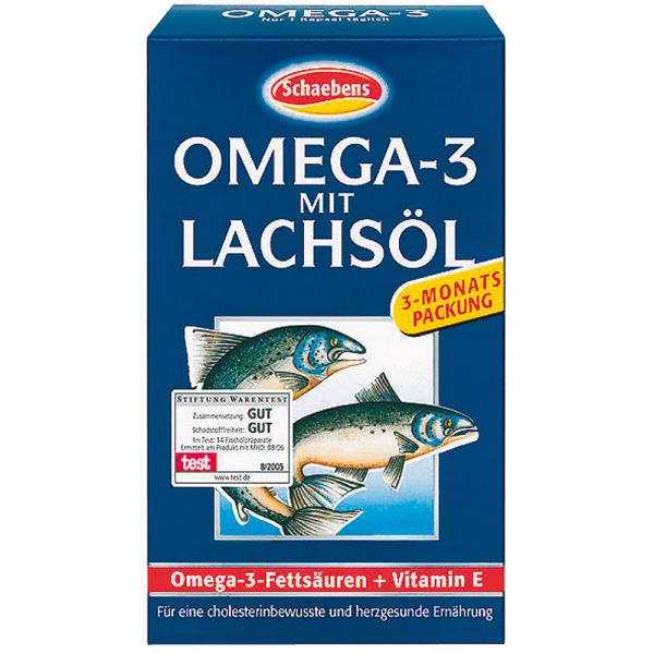 Schaebens Omega3 mit Lachsöl Kapseln von Rossmann ansehen!