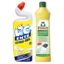 WC Ente 750 ml oder Frosch Scheuermilch