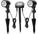 Heitronic Solar LED Leuchte, 2er-Set