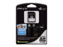 PNY SDHC Karte Optima 4GB + Gratis Film Download