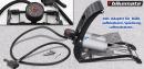 BIKEMATE&reg; Doppel- zylinder-Fu&szlig;luftpumpe