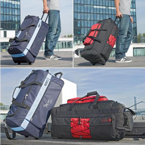 Sportive RollReisetasche von Aldi Nord ansehen!