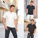 T-Shirt mit Knopfleiste
