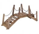 Holzbr&uuml;cke, Gartendekoration