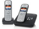 Gigaset A600A DUO Schwarz/Silber