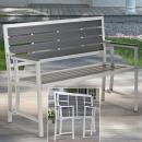 Faltbare Gartenbank