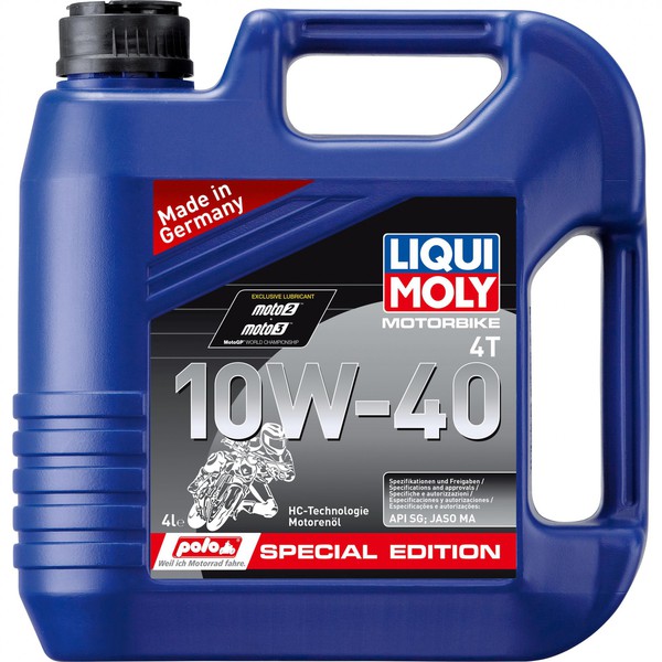 Polo Motorrad 10w40 liqui moly motorbike 4t 10w 40 polo special edition 4 Polo Motorrad 10w40 liqui moly motorbike 4t 10w 40 polo special edition 4