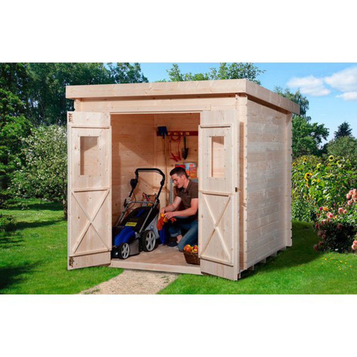 OBI HolzGartenhaus Cortina A 200 cm x 150 cm von OBI ansehen!