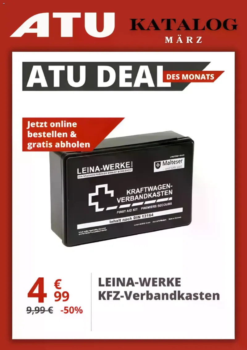 ATU Prospekt vom 01.03.2026, Seite 1