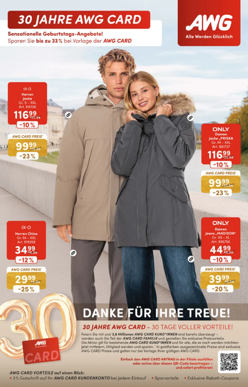 AWG Mode Prospekt vom 31.10.2025, Seite 1