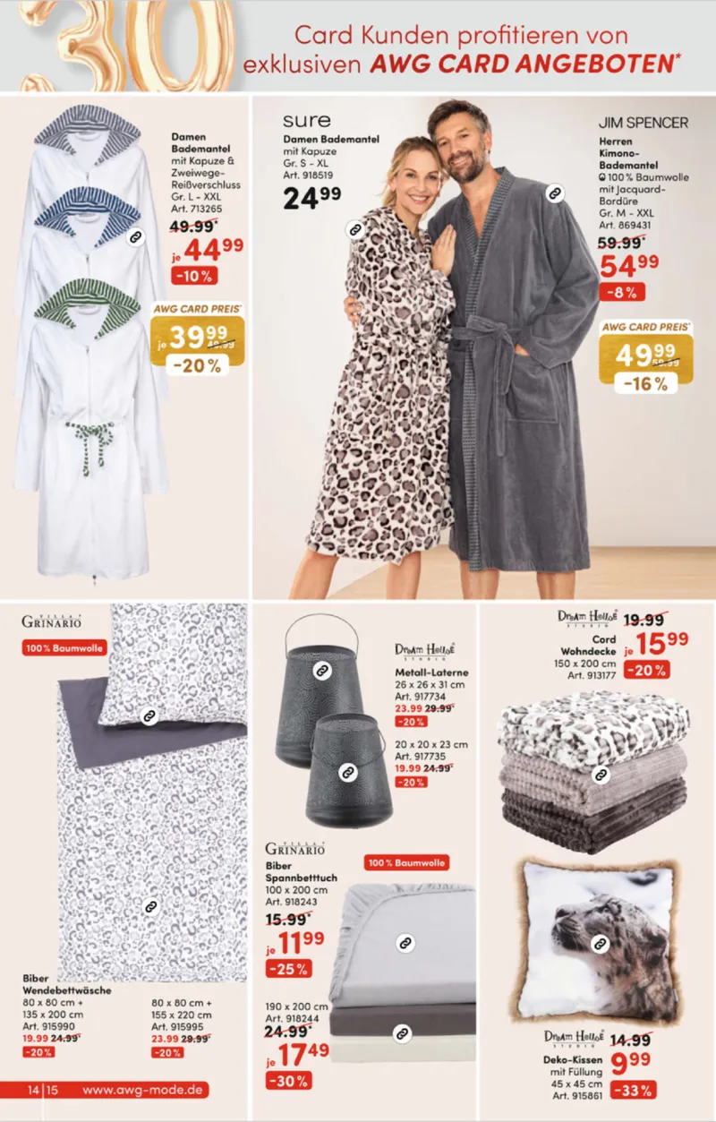 AWG Mode Prospekt vom 31.10.2025, Seite 14