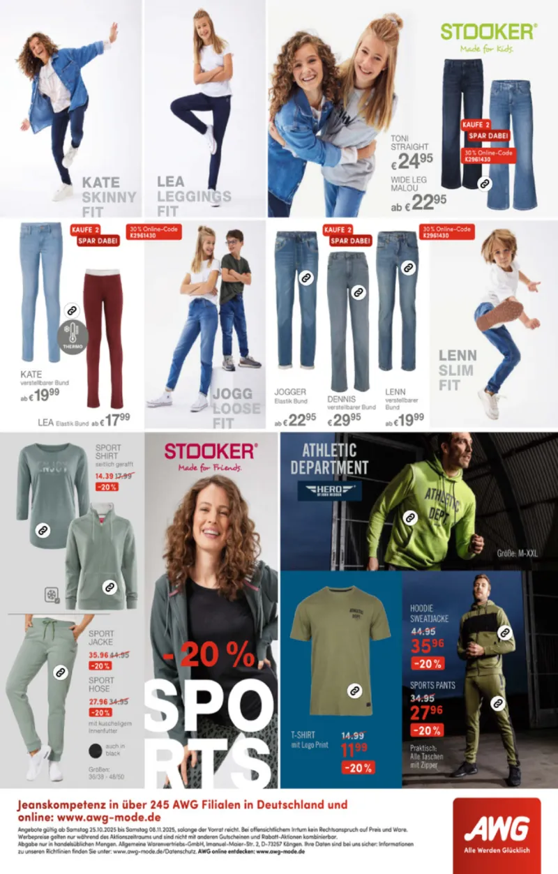 AWG Mode Prospekt vom 31.10.2025, Seite 20