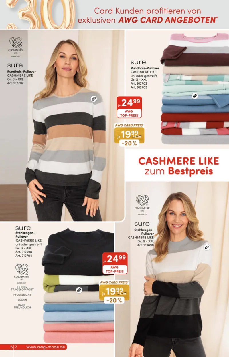 AWG Mode Prospekt vom 31.10.2025, Seite 6