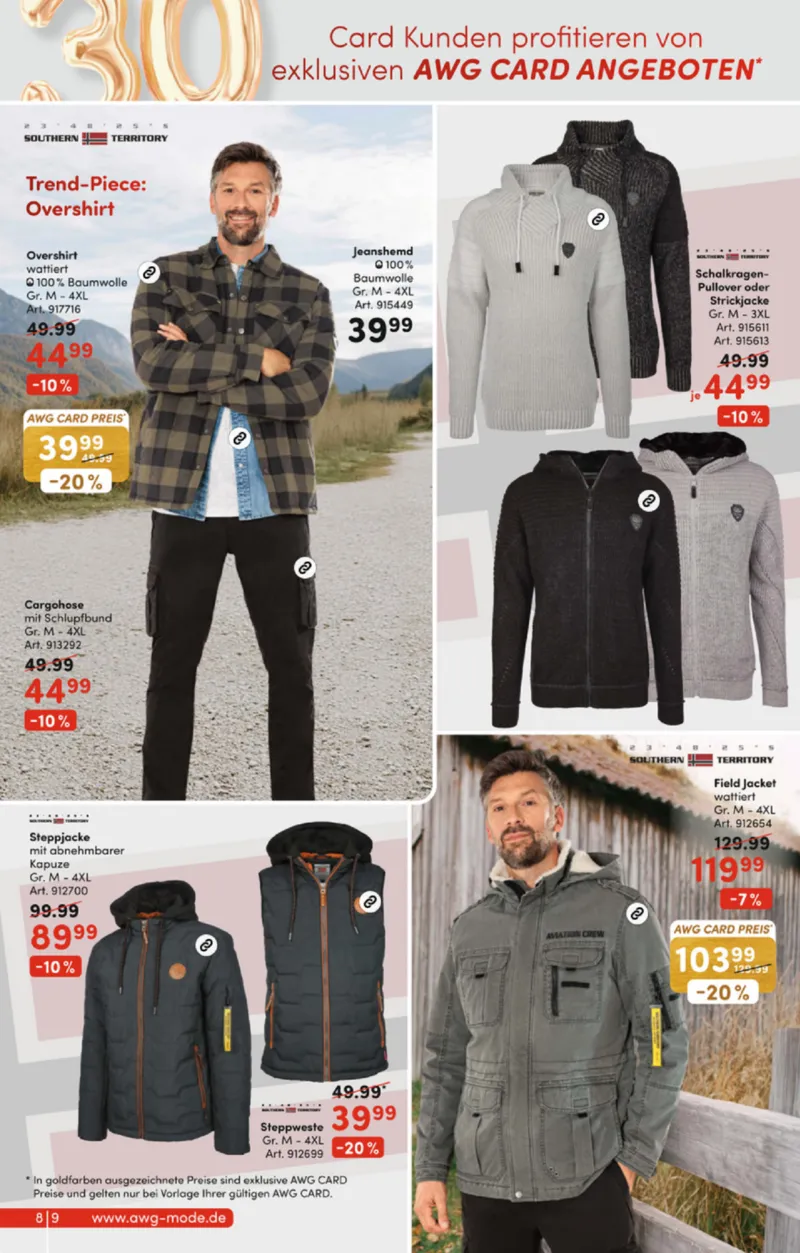 AWG Mode Prospekt vom 31.10.2025, Seite 8