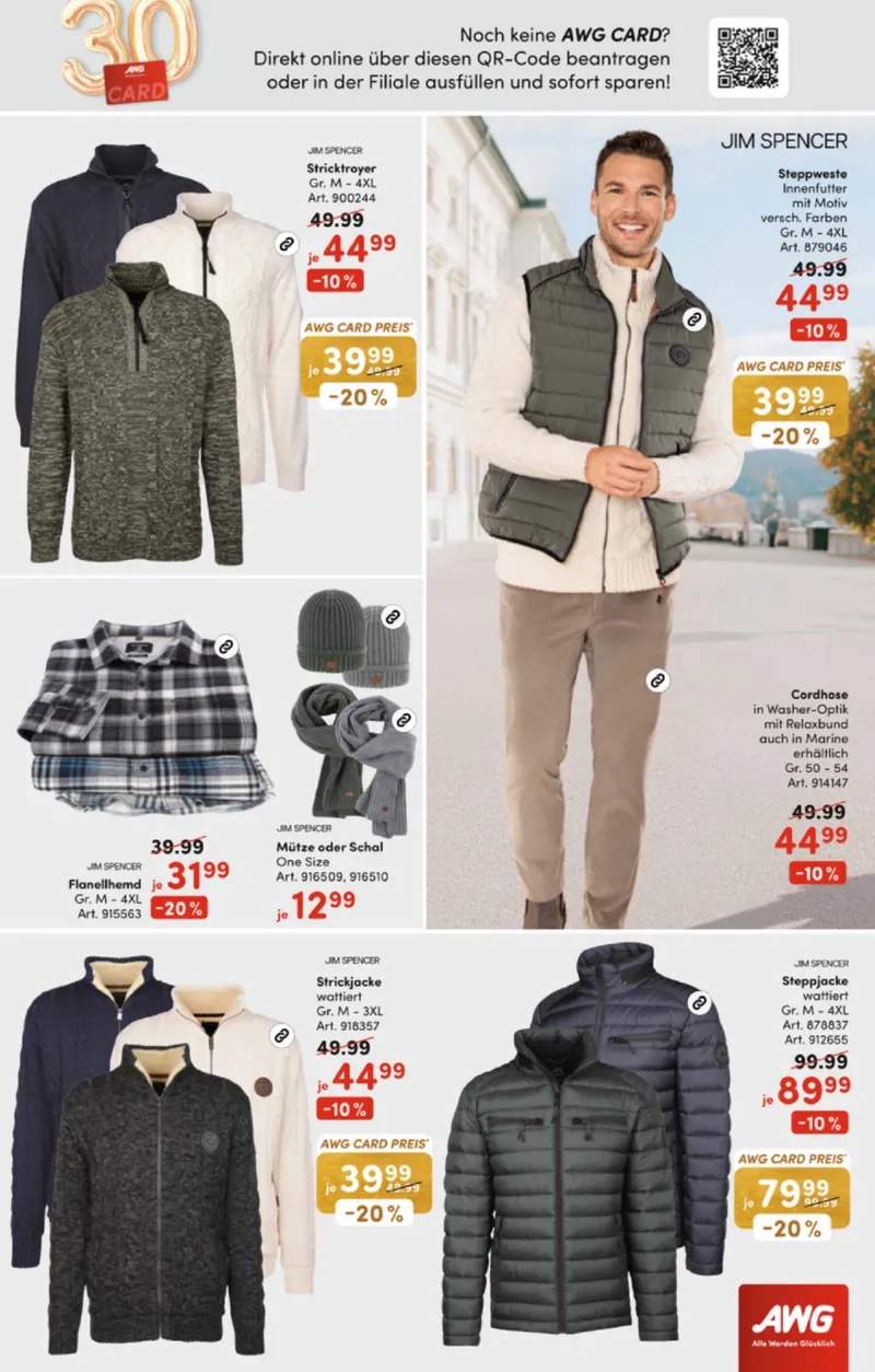 AWG Mode Prospekt vom 31.10.2025, Seite 9