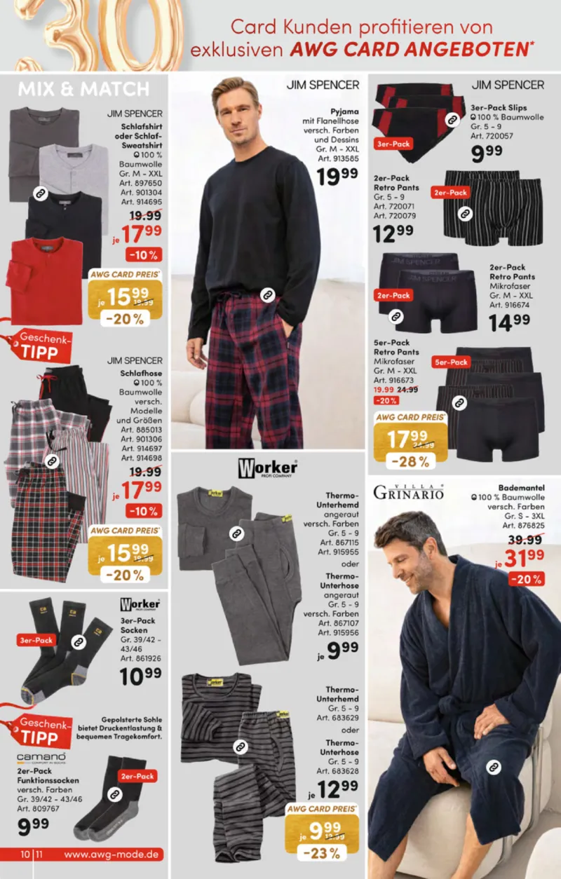 AWG Mode Prospekt vom 14.11.2025, Seite 10
