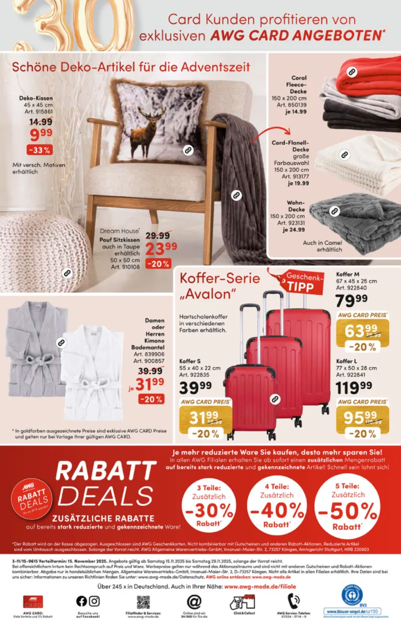 AWG Mode Prospekt vom 14.11.2025, Seite 16