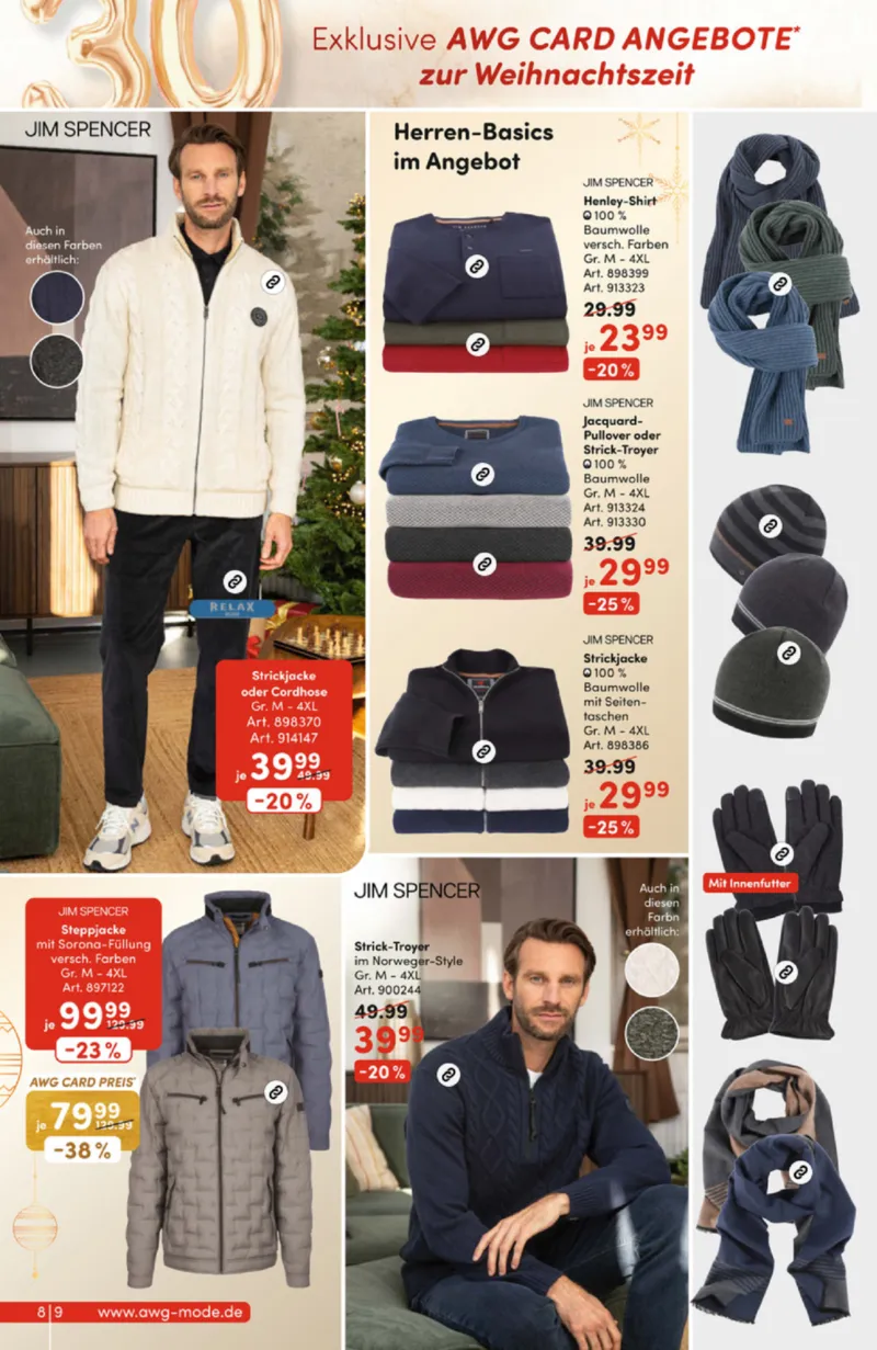 AWG Mode Prospekt vom 28.11.2025, Seite 8
