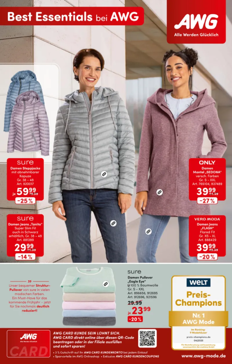 AWG Mode Prospekt vom 30.01.2026, Seite 1