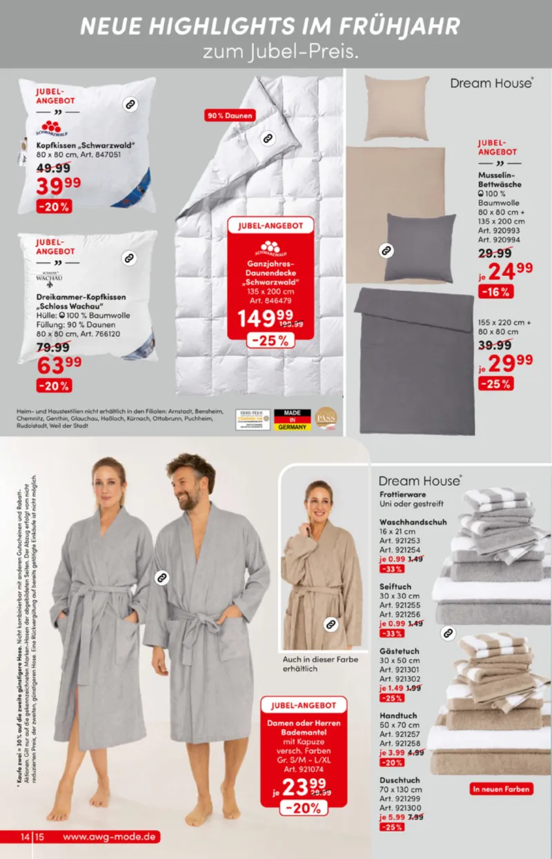 AWG Mode Prospekt vom 28.02.2026, Seite 14