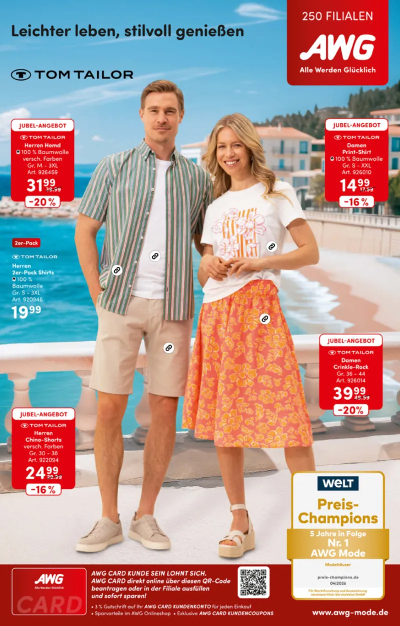 AWG Mode Prospekt vom 30.05.2026, Seite 1