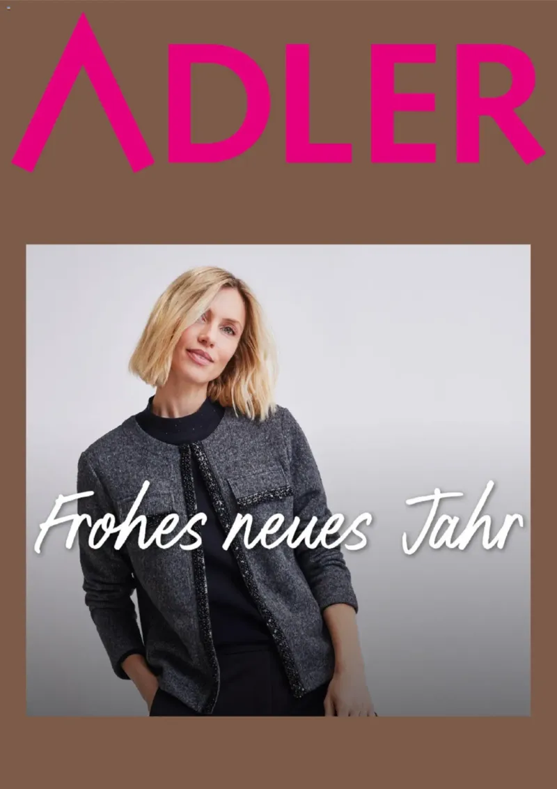 Adler Prospekt vom 05.01.2026, Seite 1