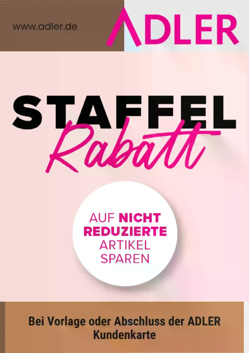 Adler Prospekt vom 08.04.2026, Seite 1