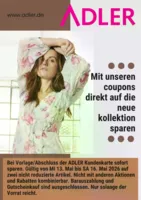 Adler Prospekt vom 08.05.2026