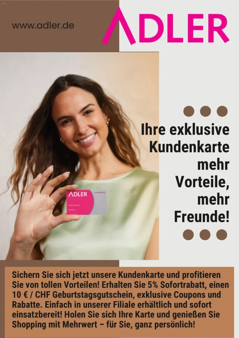 Adler Prospekt vom 14.07.2026, Seite 1