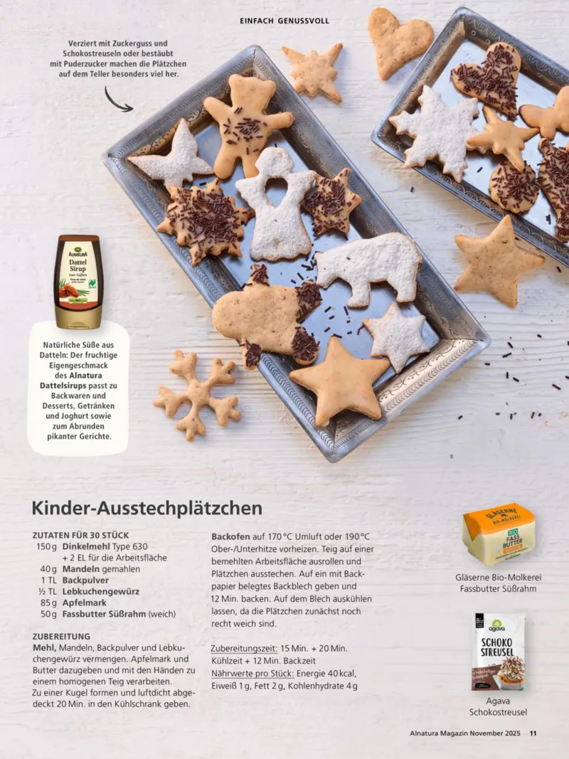 Alnatura Prospekt vom 01.11.2025, Seite 11