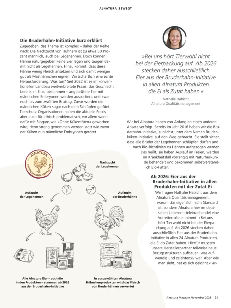 Alnatura Prospekt vom 01.11.2025, Seite 21