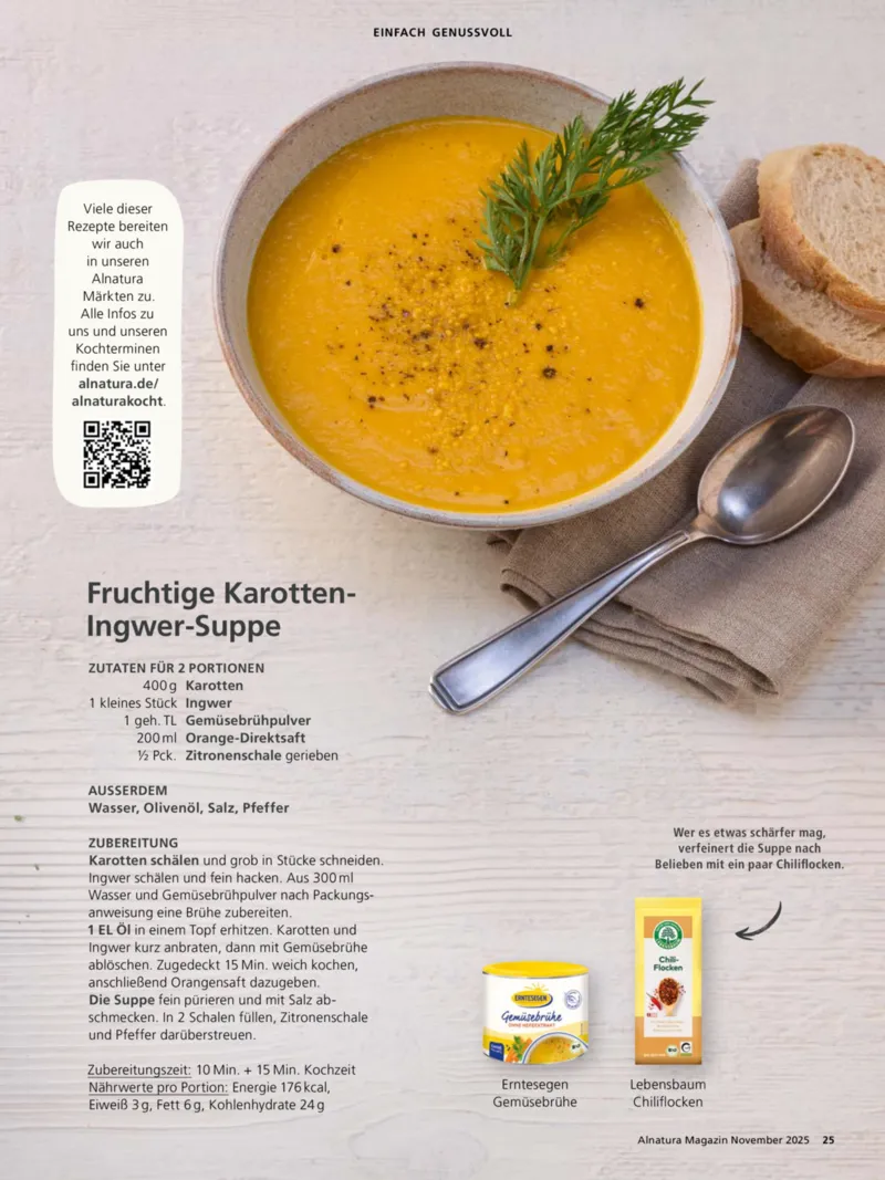 Alnatura Prospekt vom 01.11.2025, Seite 25