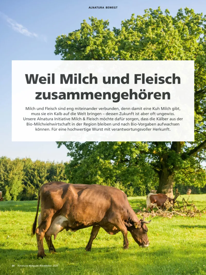 Alnatura Prospekt vom 01.11.2025, Seite 30